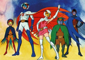 Gatchaman cartoon